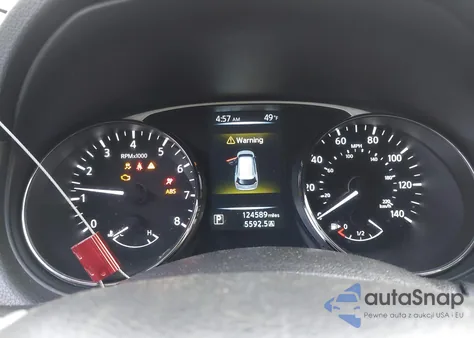 2015 Nissan Rogue Sv z USA, uszkodzony, nr VIN KNMAT2MT7FP519798